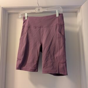 Lululemon Women's Mauve Bike Shorts